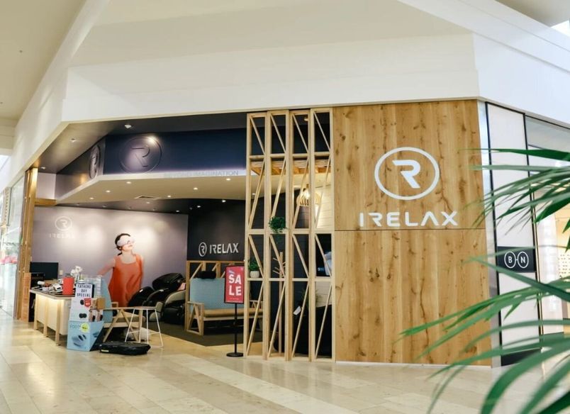 Irelax Bayfair Store Fitout