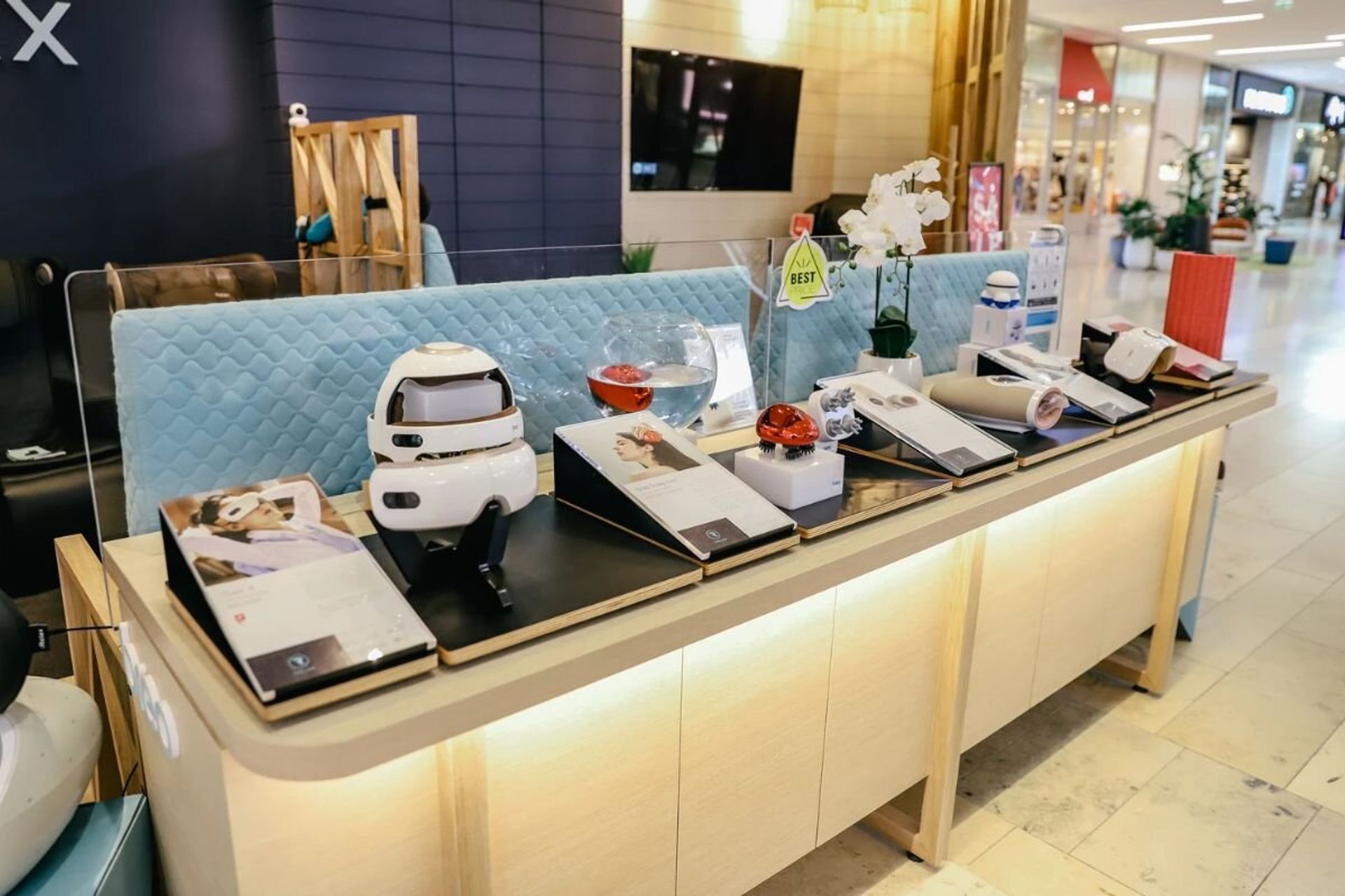 Irelax Bayfair Store Fitout