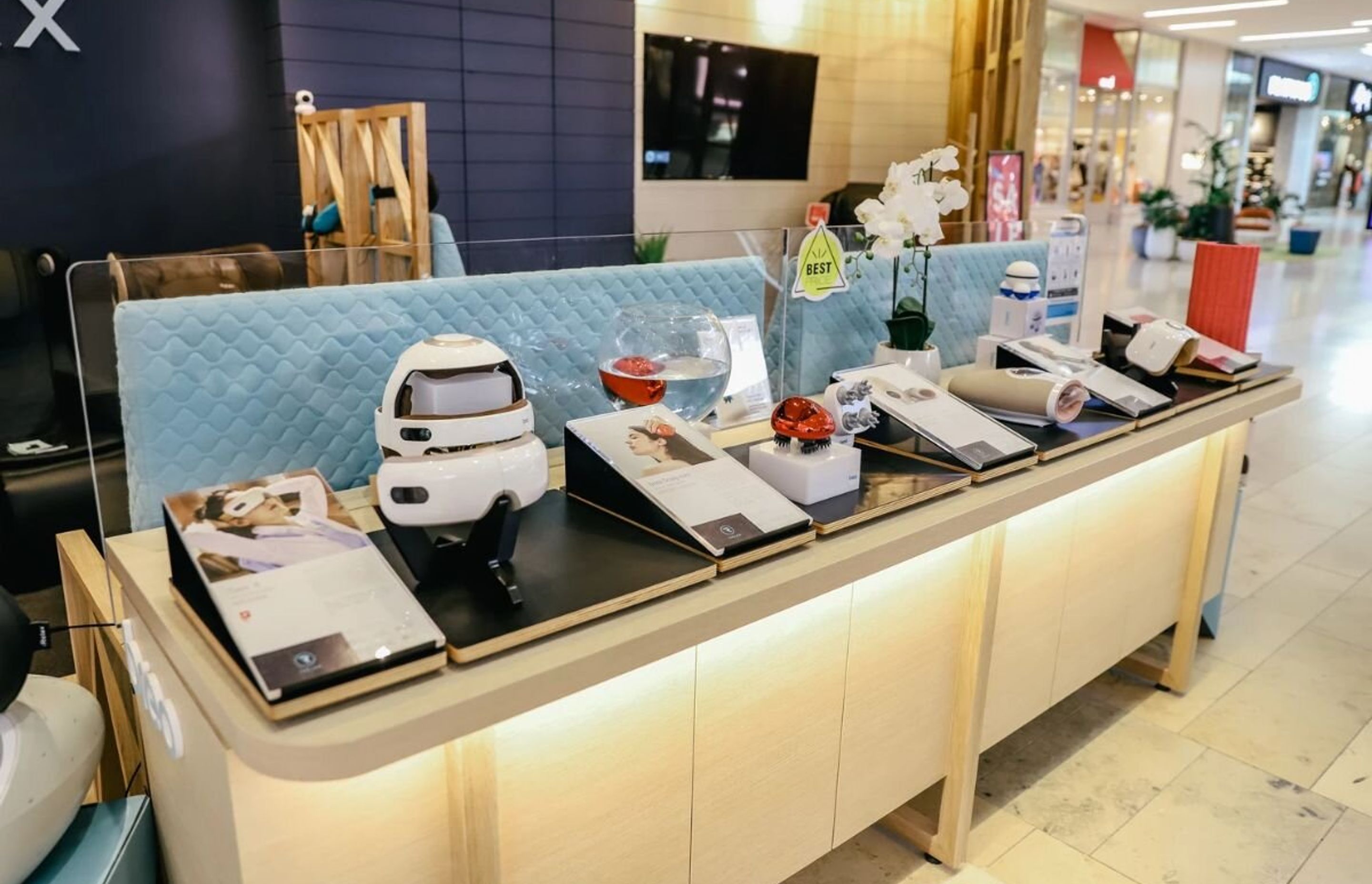 Irelax Bayfair Store Fitout