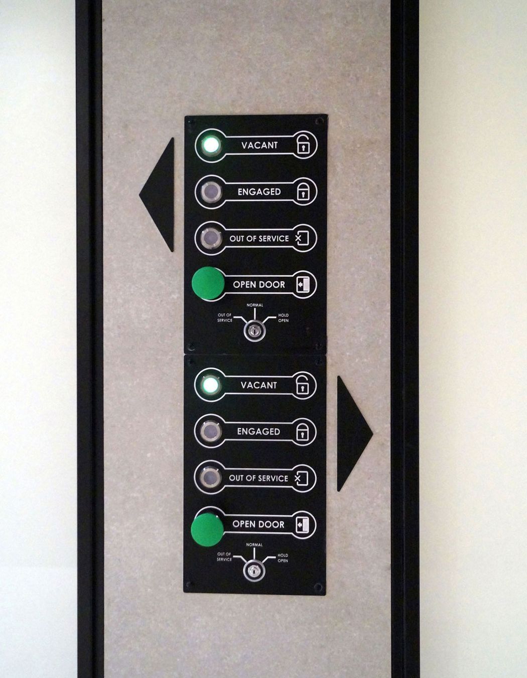 AutoCav operation panels