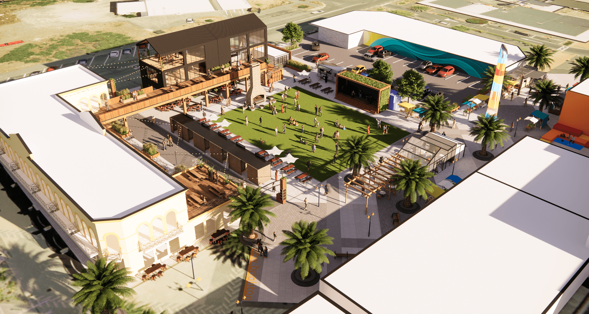 New Brighton Mall Redevelopment Project banner