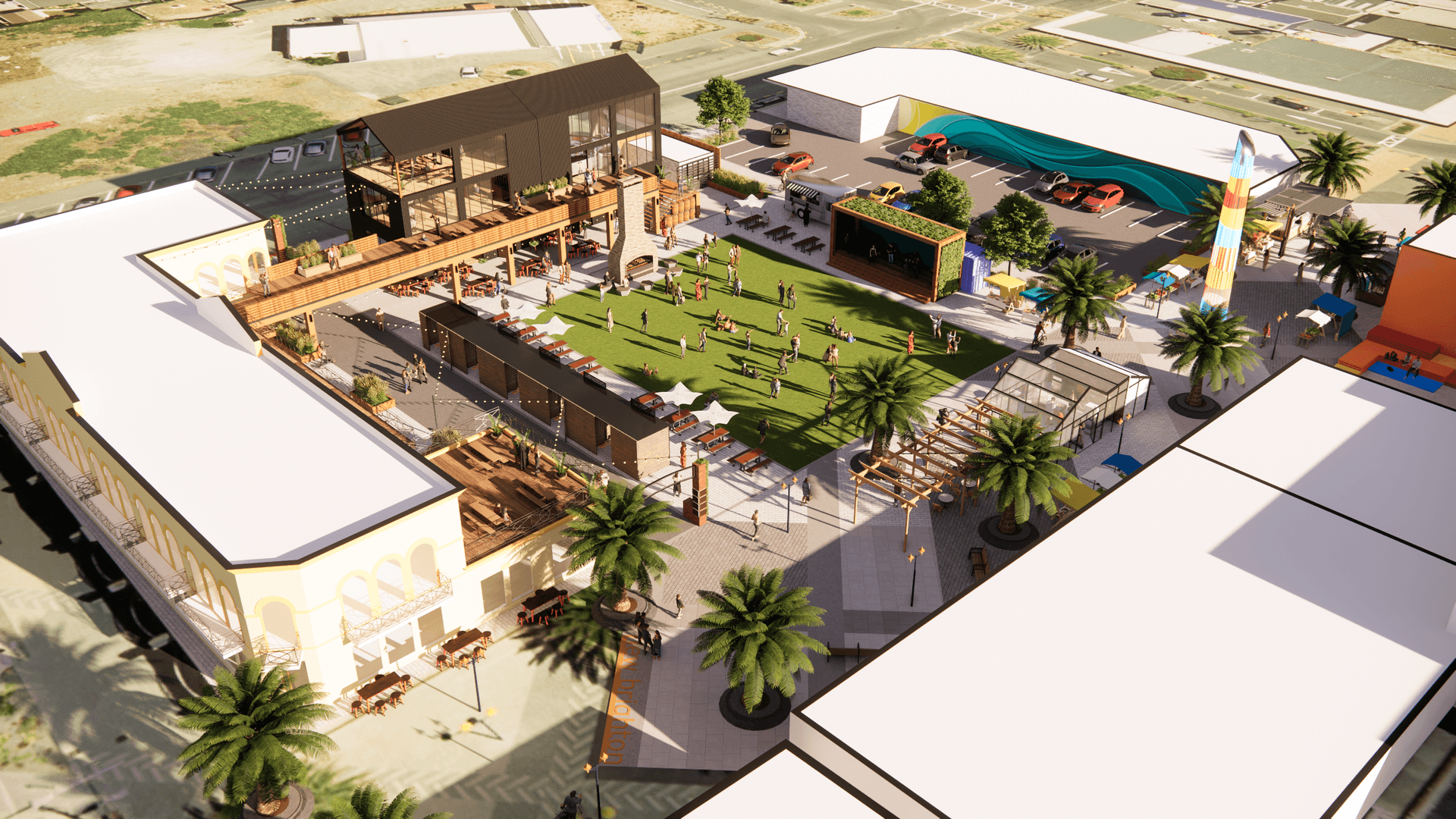 New Brighton Mall Redevelopment Project banner