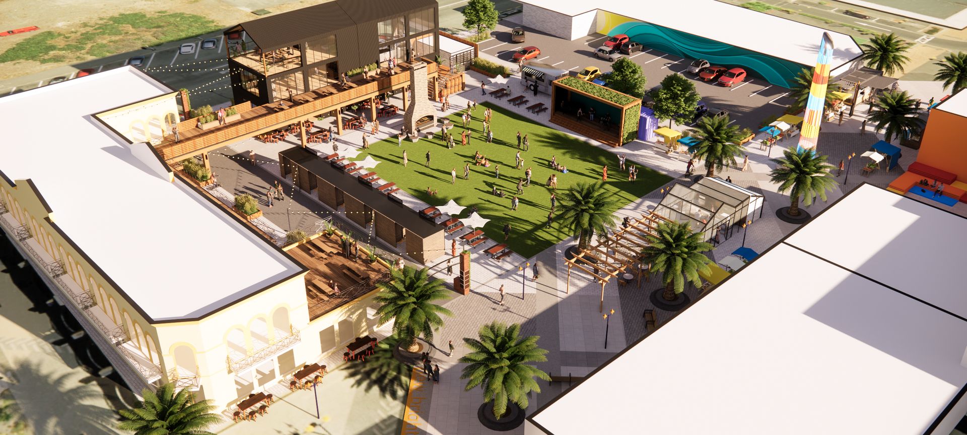 New Brighton Mall Redevelopment Project banner