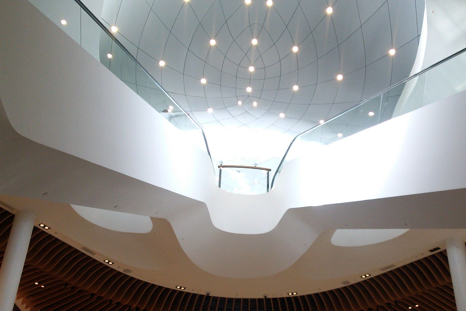 Studco's Concealed Suspended Ceiling Systems were installed throughout the interior corridors of Eastland Shopping Centre.