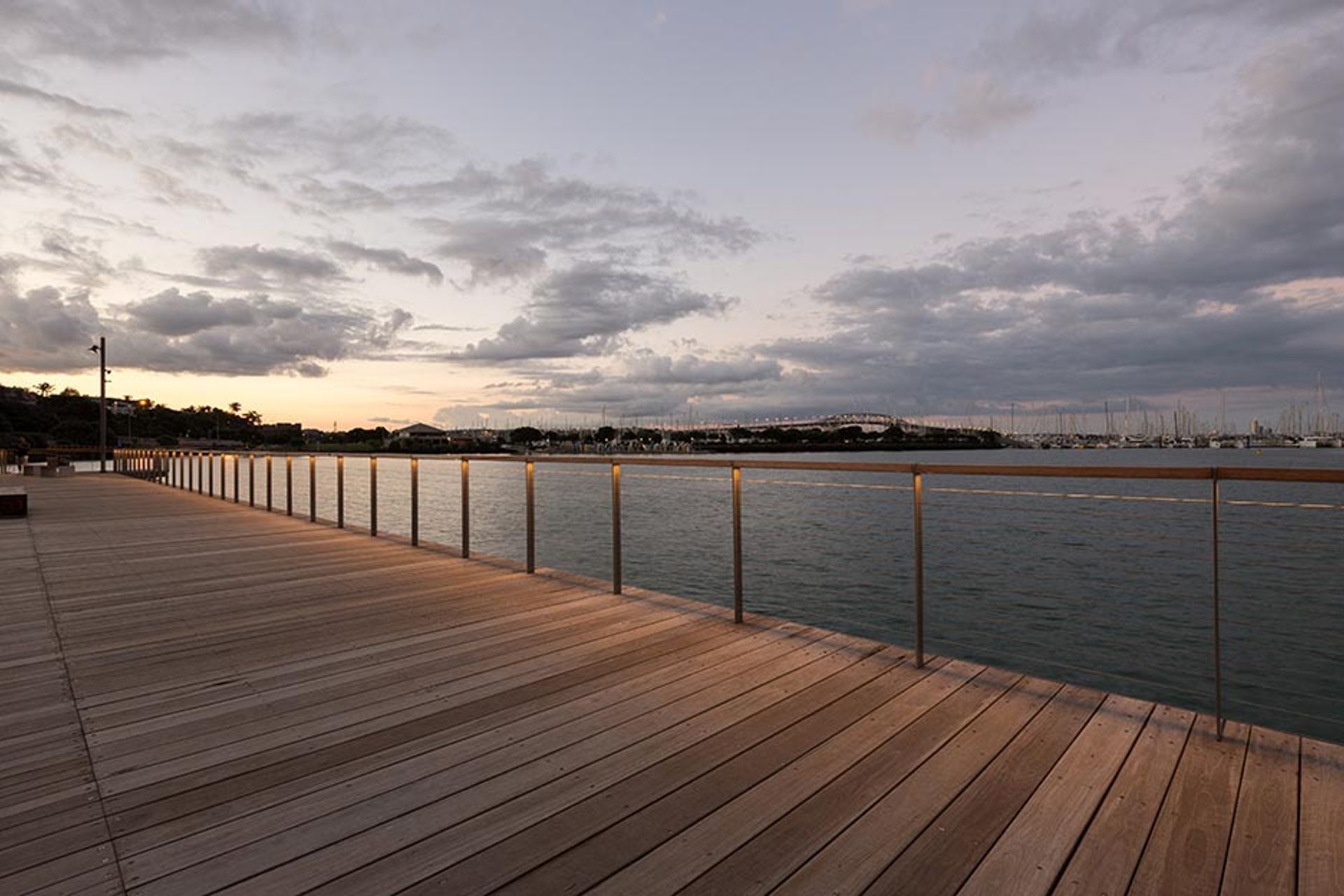 Western Promenade wire balustrade infill