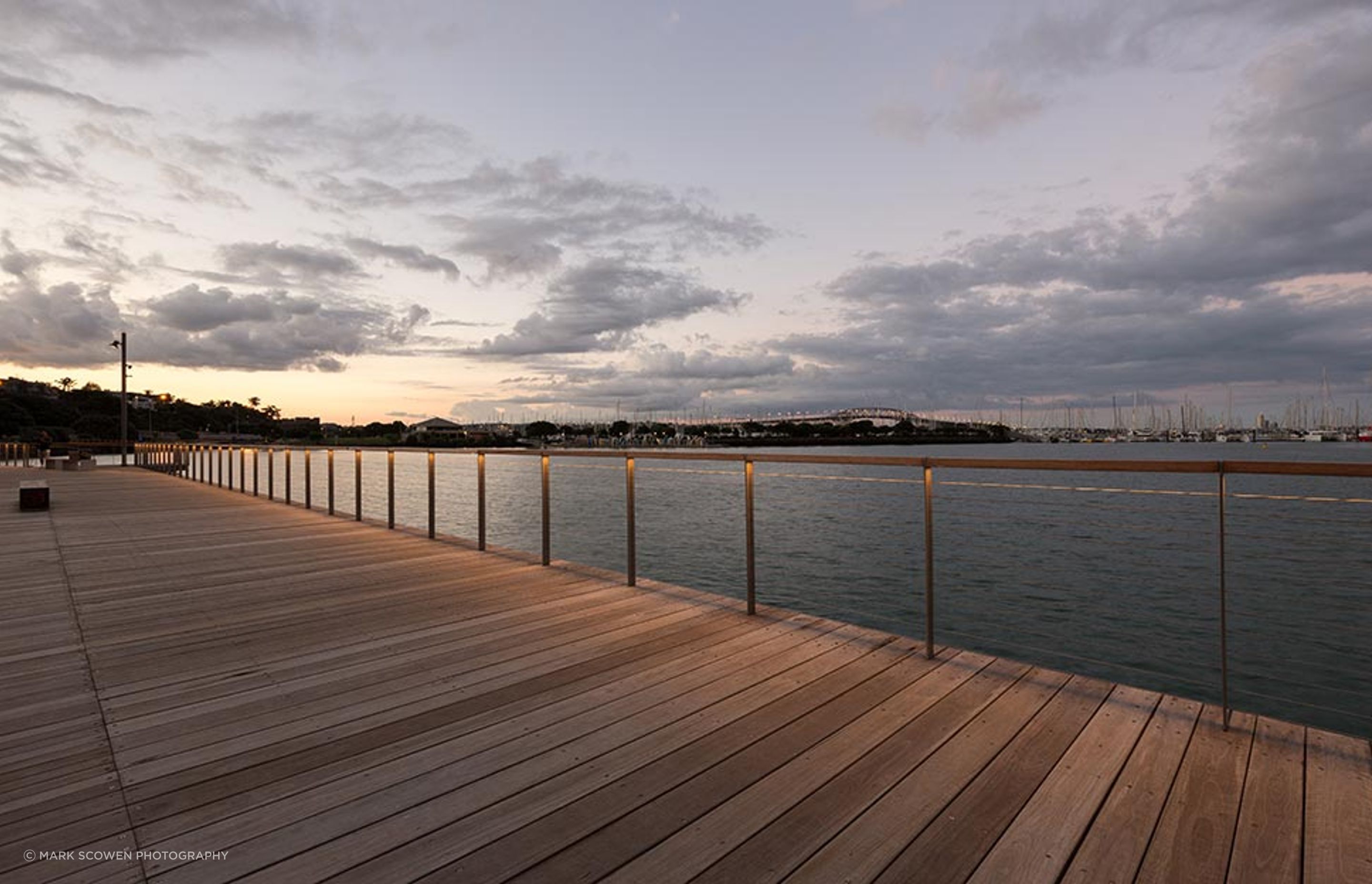 Western Promenade wire balustrade infill