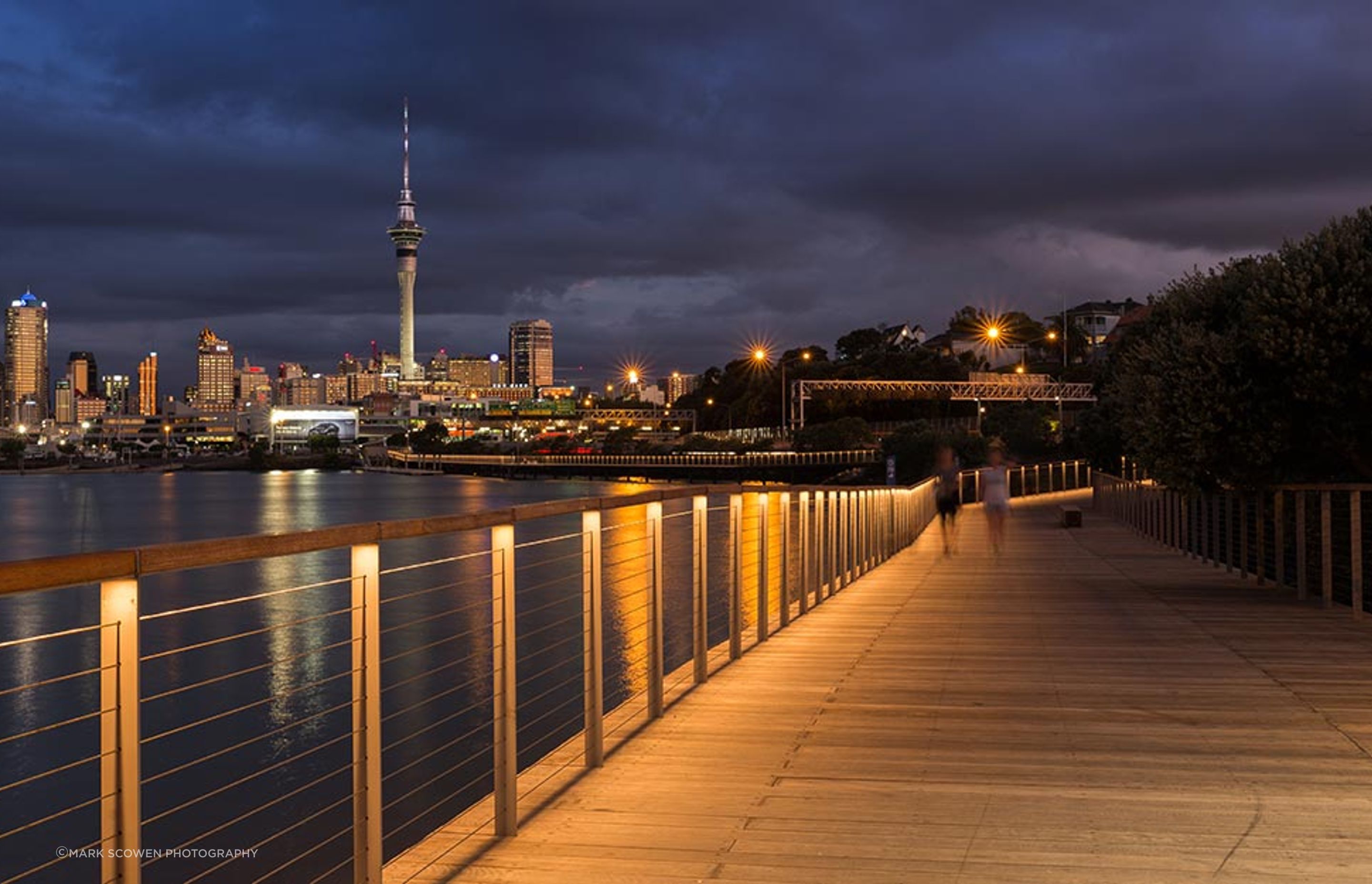 Western Promenade wire balustrade infill