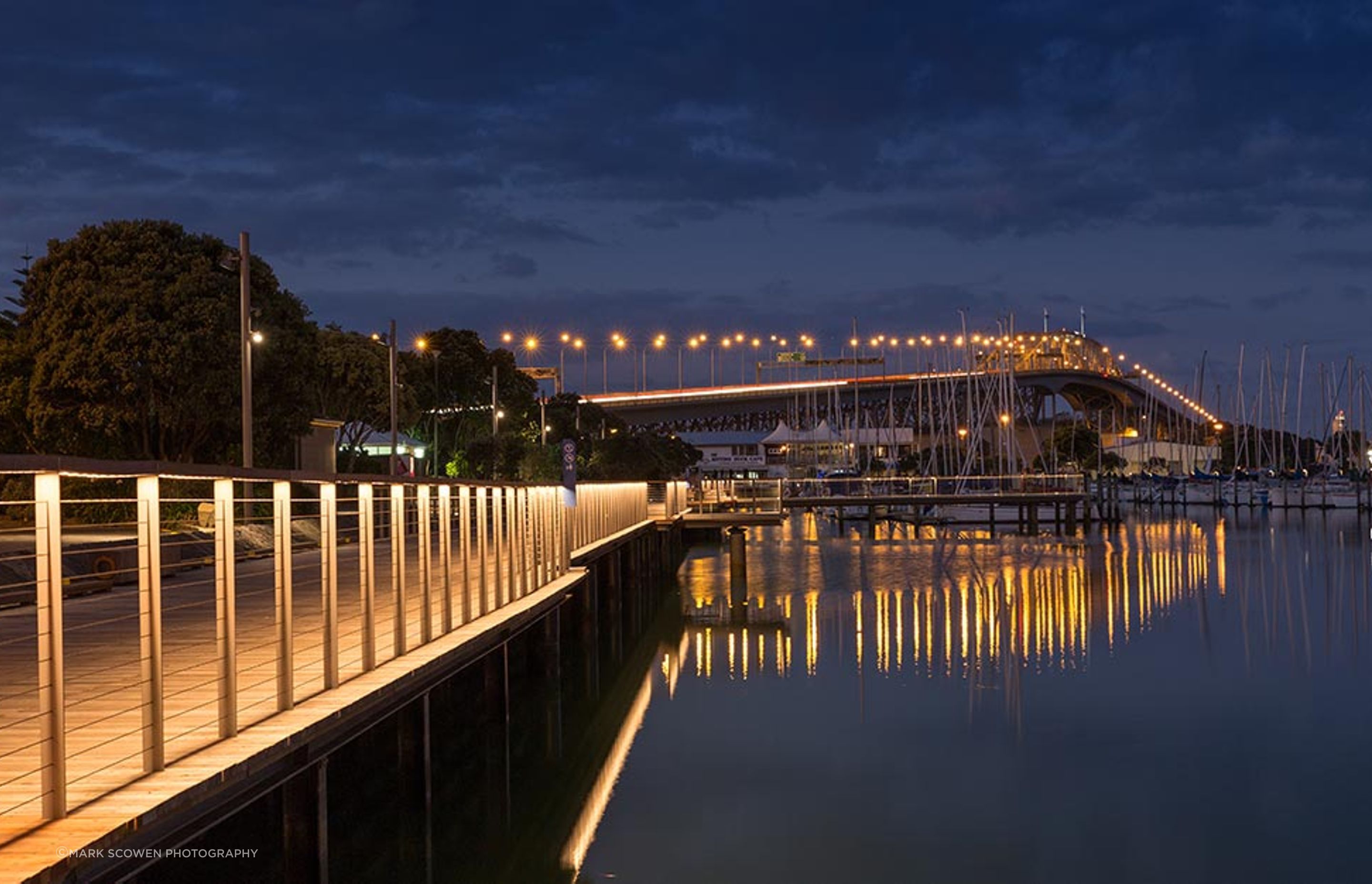 Western Promenade wire balustrade infill