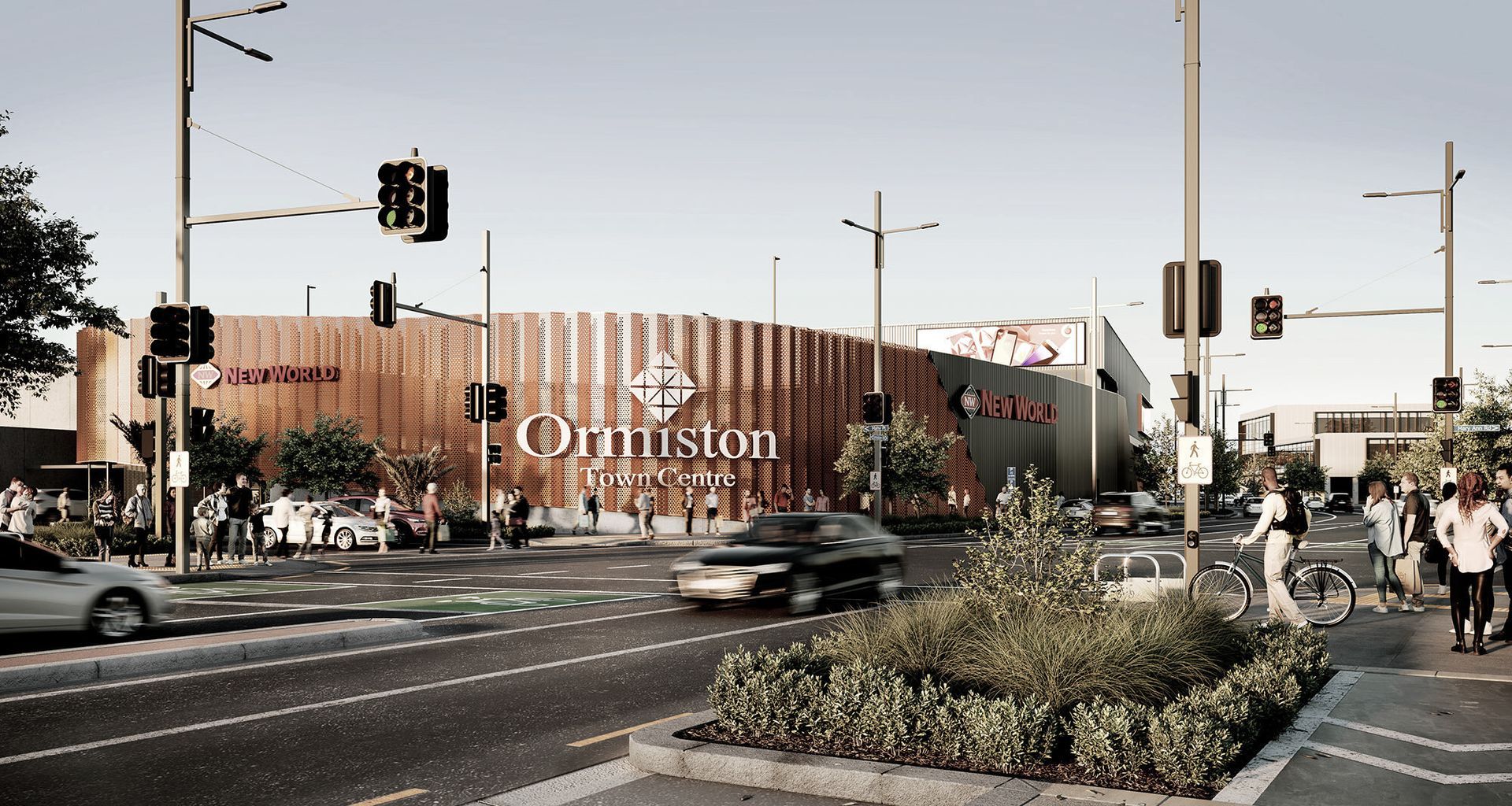 Ormiston Town Centre banner