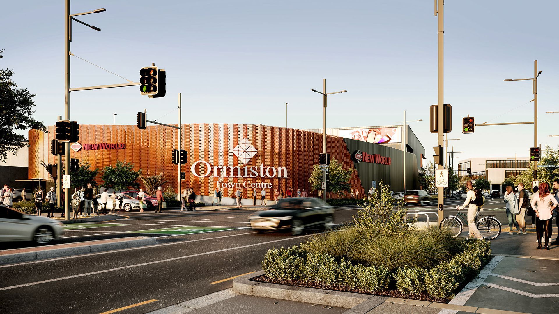 Ormiston Town Centre banner
