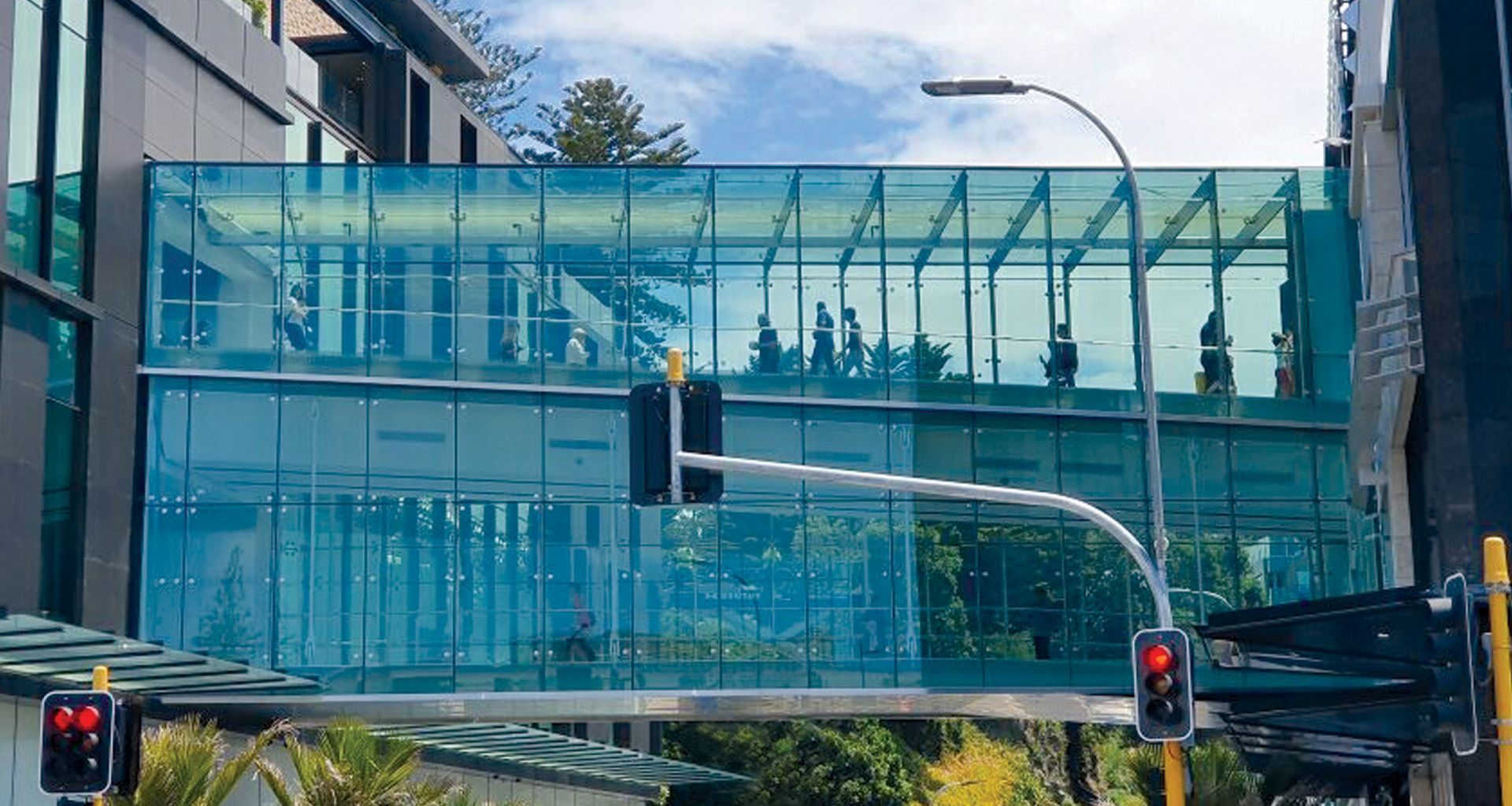Westfield Newmarket Airbridge banner