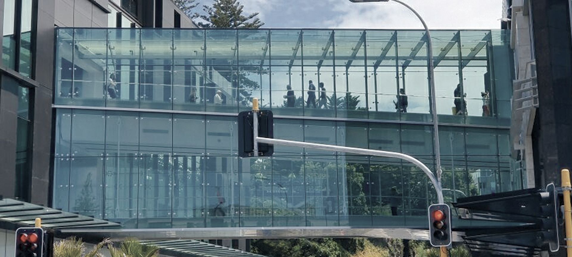 Westfield Newmarket Airbridge banner