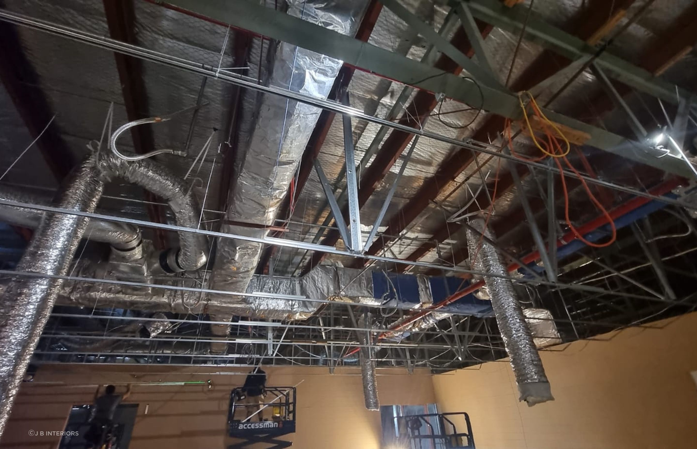 Ceiling Grid Installation