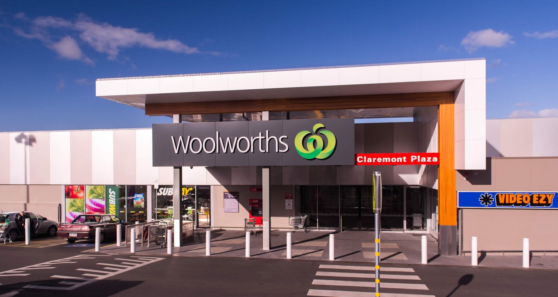Claremont Plaza banner
