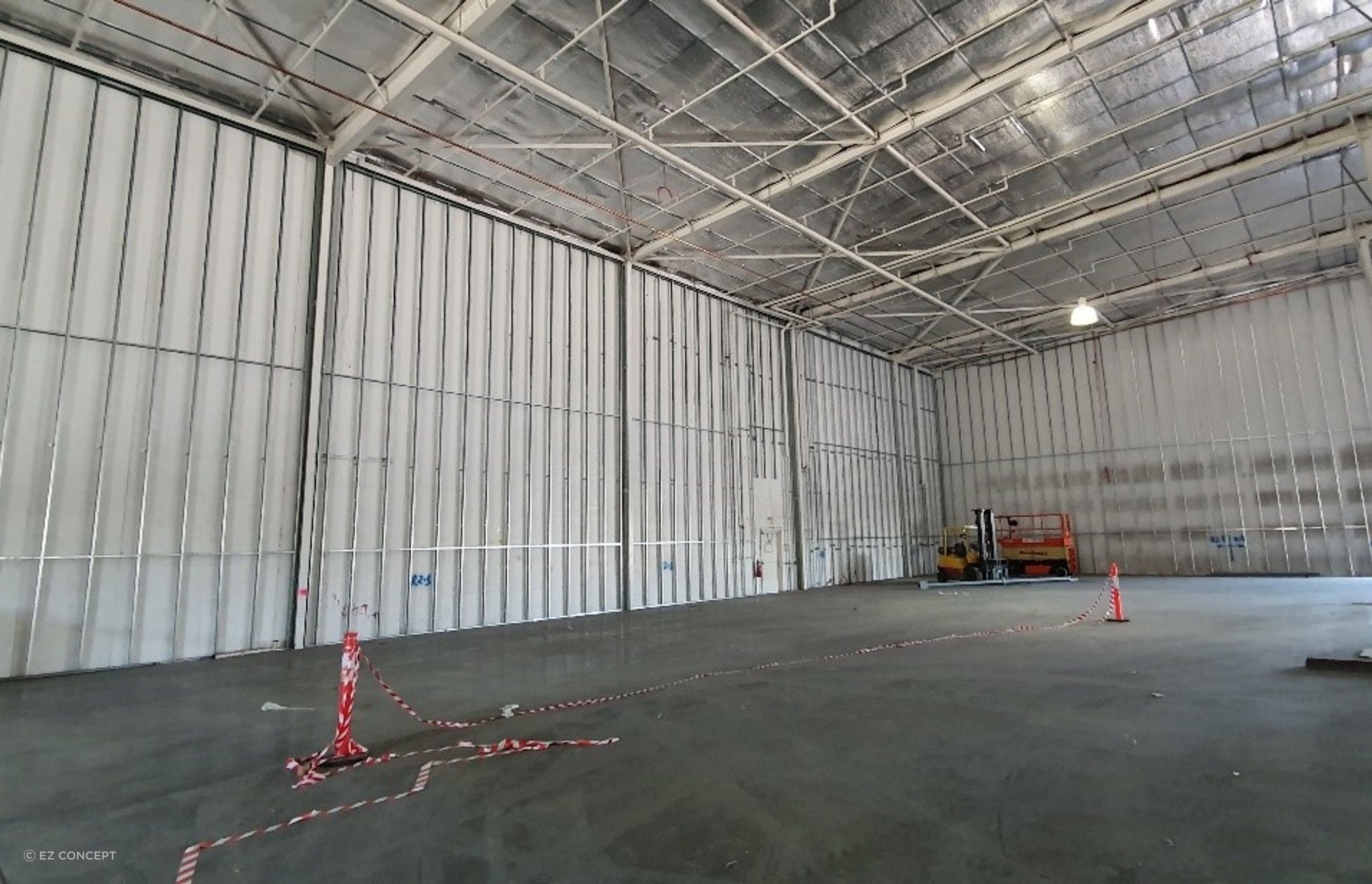 Hoxton-Park-Internal-Steel-Stud-Framing Studco steel studs were used to construct the internal premier walls of the ex-Bunnings Warehouse.