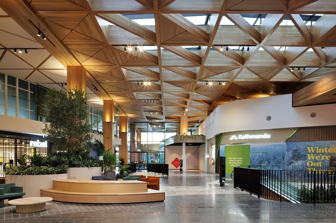 Westfield Knox shines with stunning MASSLAM skylight