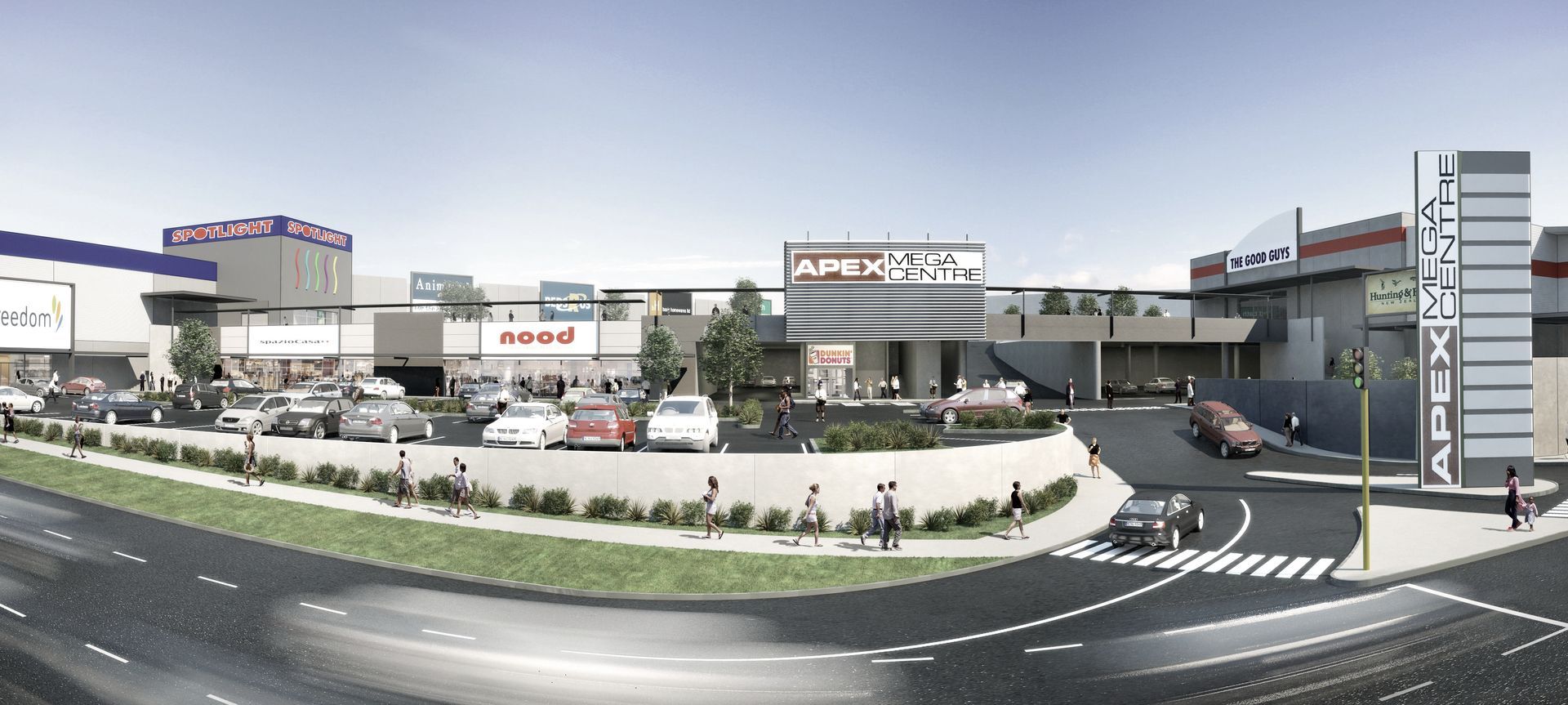 Apex Mega Centre banner