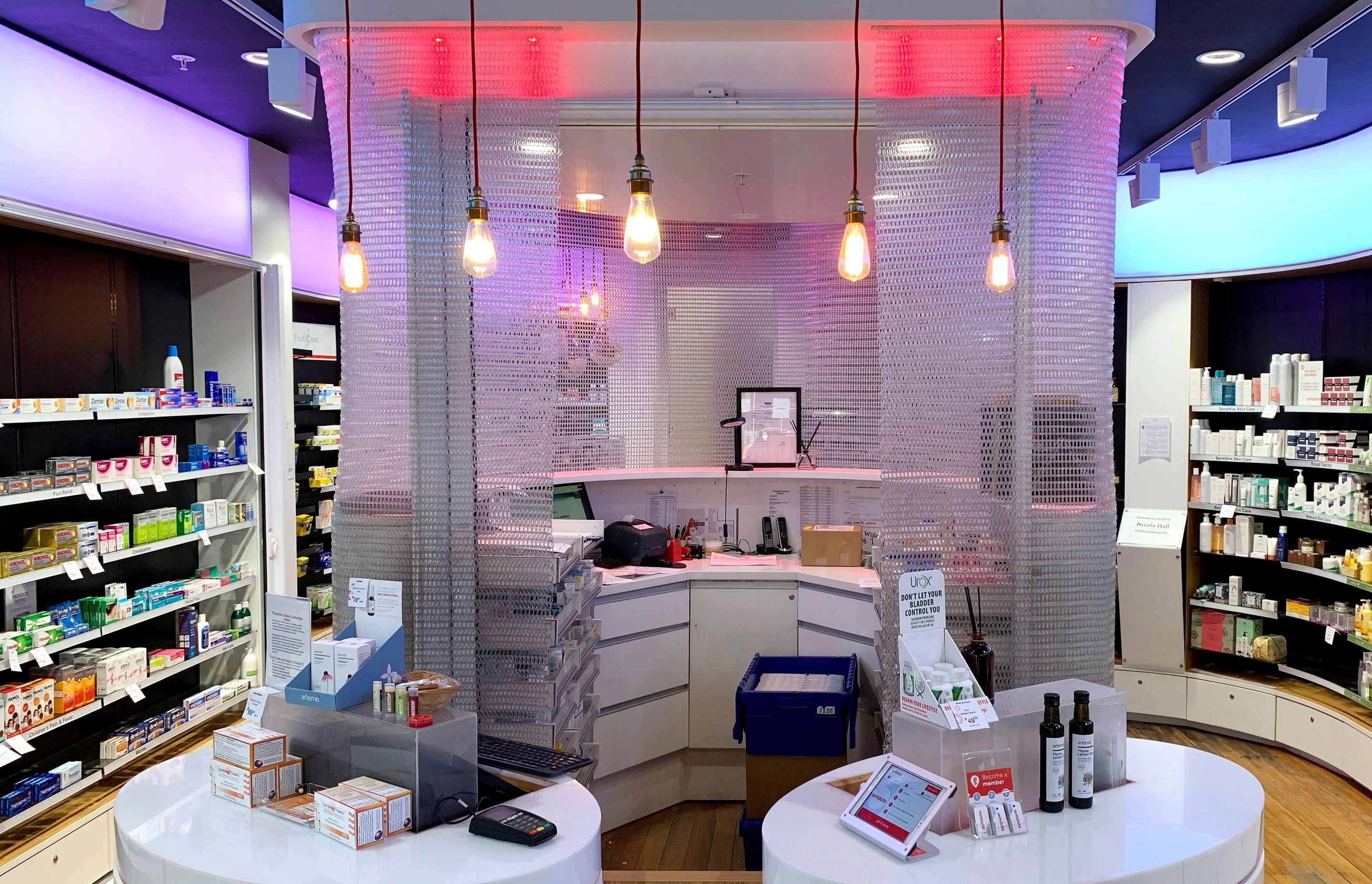 Antidote shop fitout, Dunedin