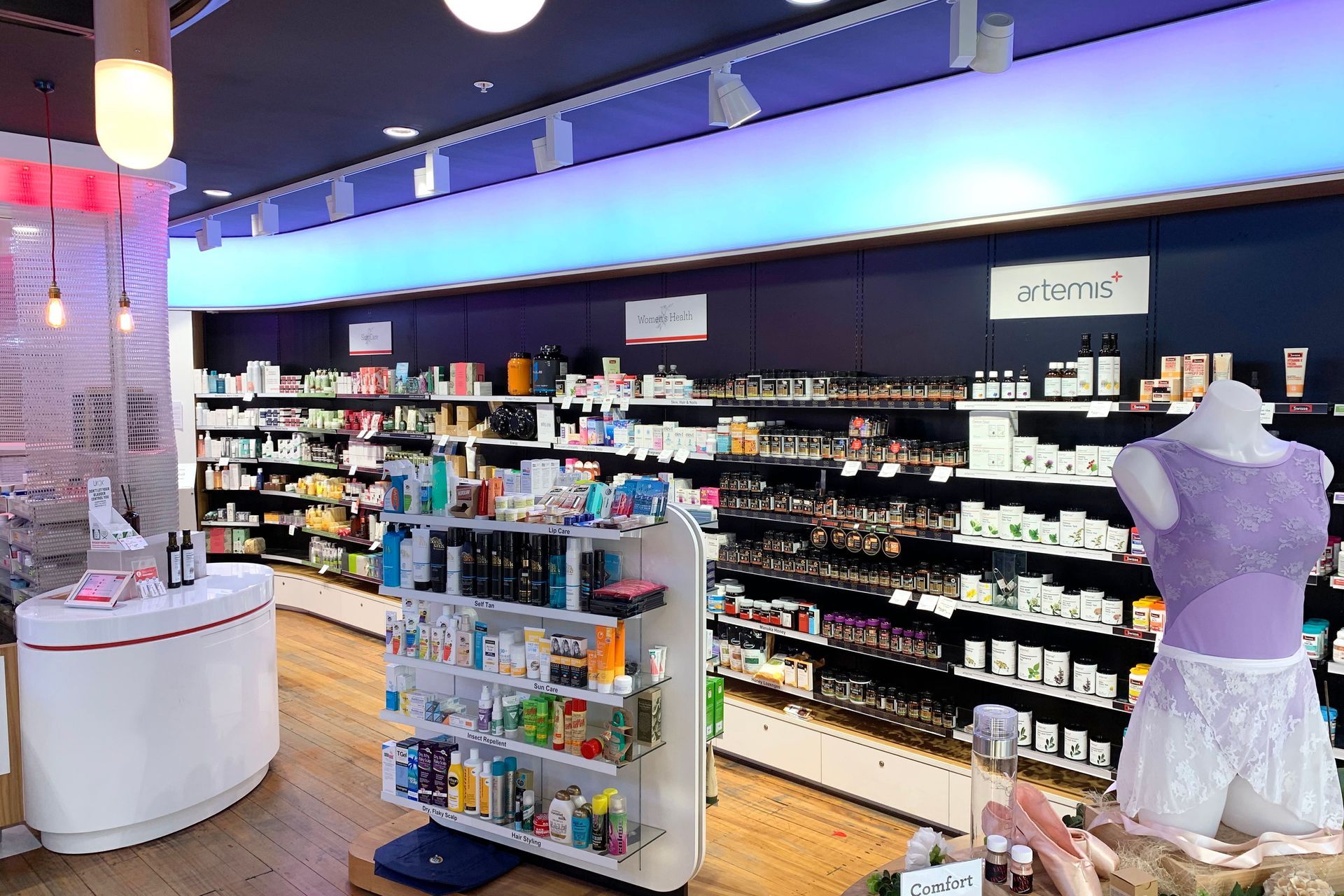 Antidote shop fitout, Dunedin