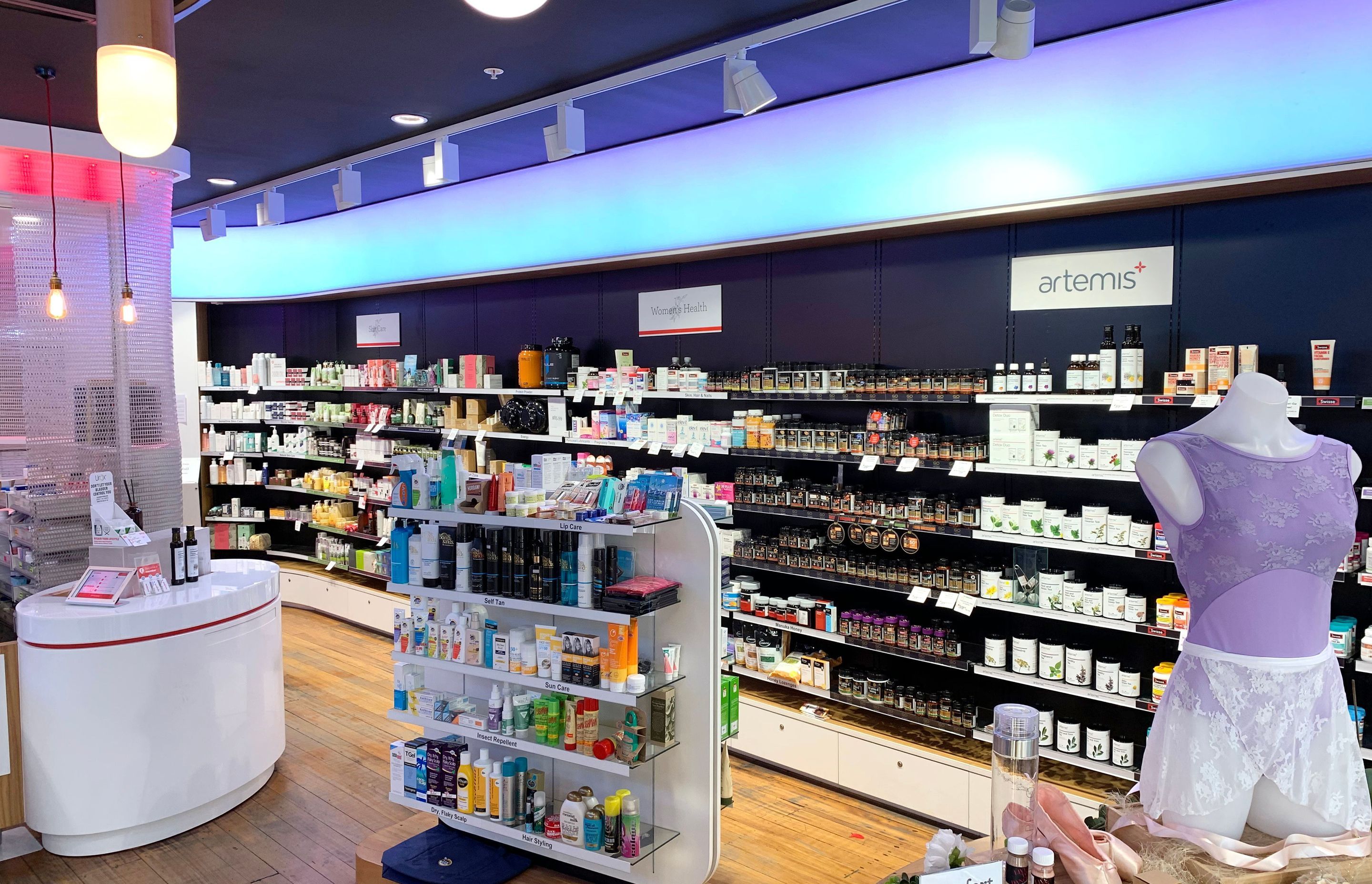 Antidote shop fitout, Dunedin