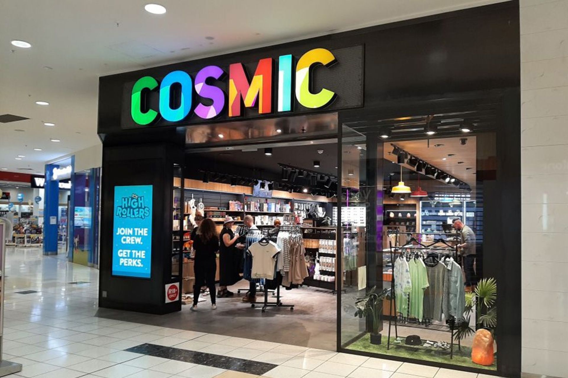 Cosmic shop fitout, Palmerston North