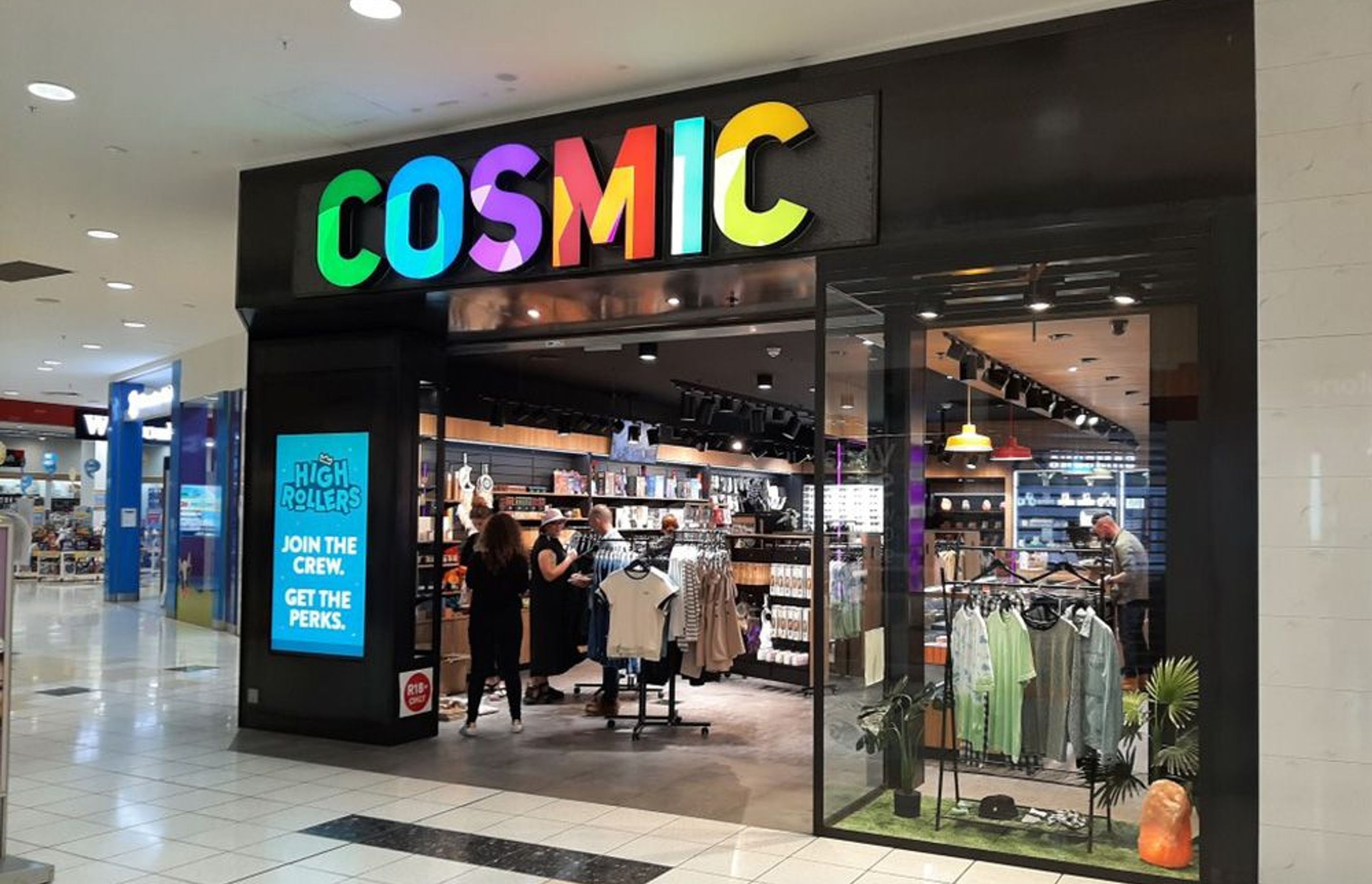 Cosmic shop fitout, Palmerston North