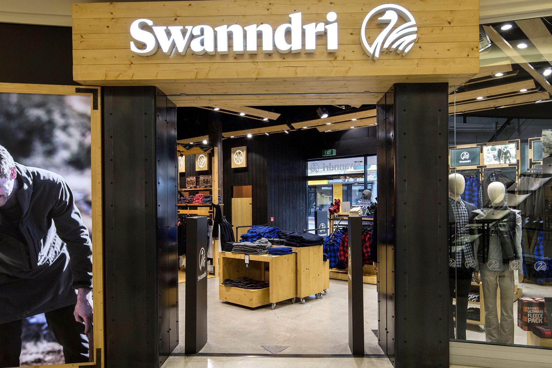 Swanndri shop fitout, Dunedin