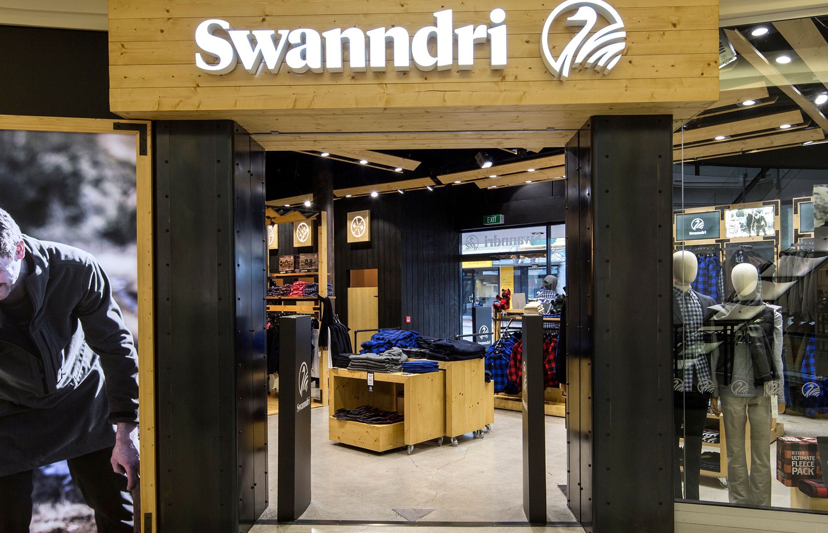 Swanndri shop fitout, Dunedin