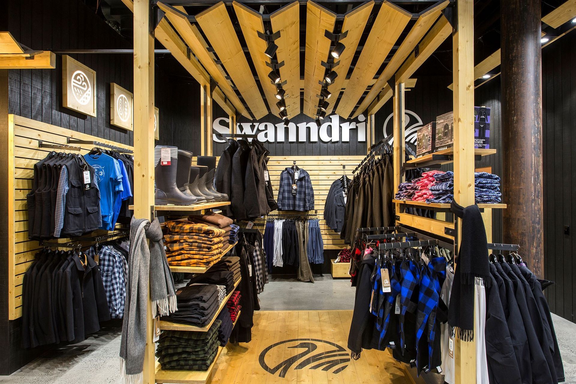 Swanndri shop fitout, Dunedin