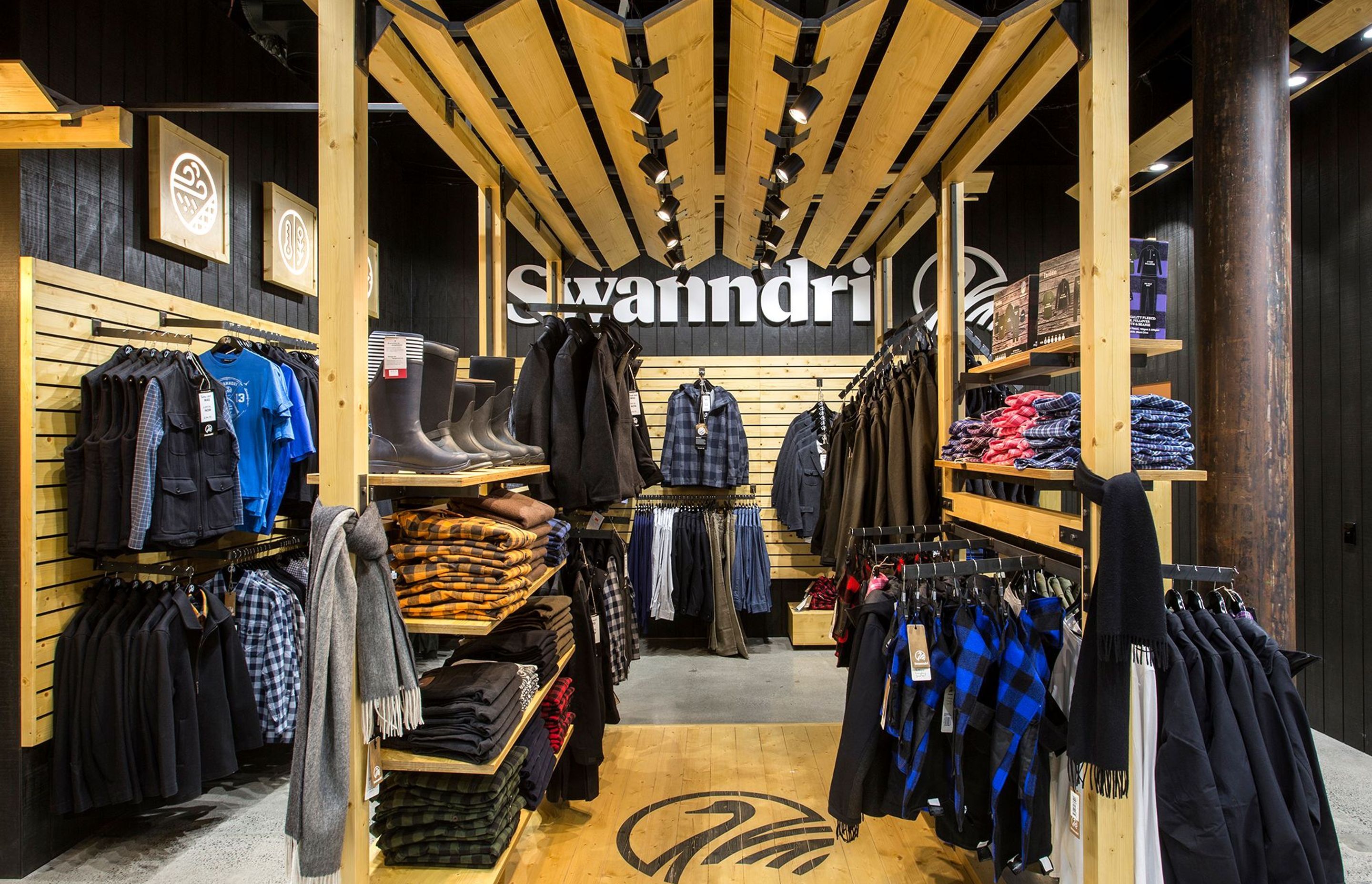 Swanndri shop fitout, Dunedin