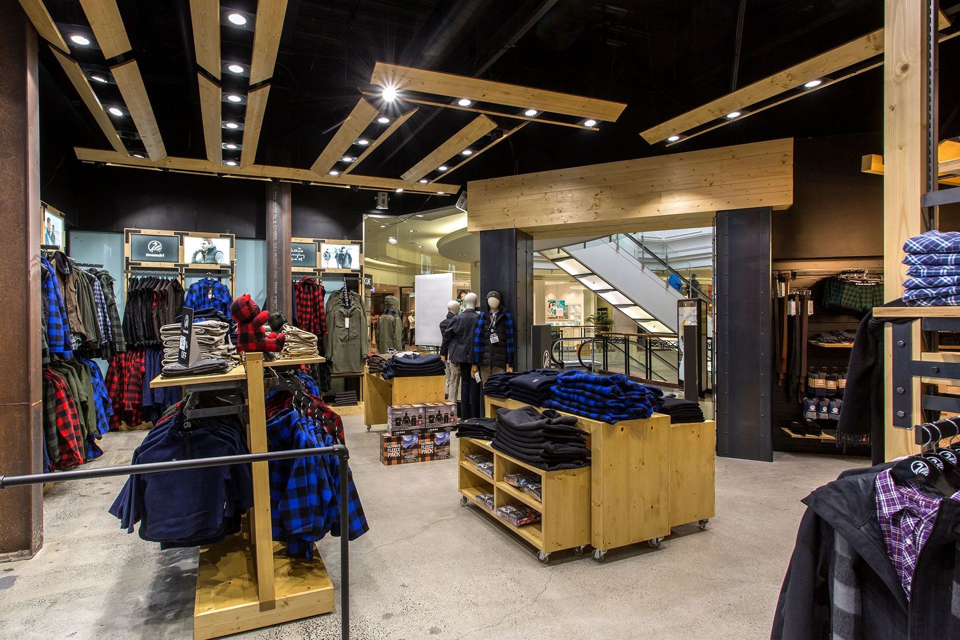 Swanndri shop fitout, Dunedin