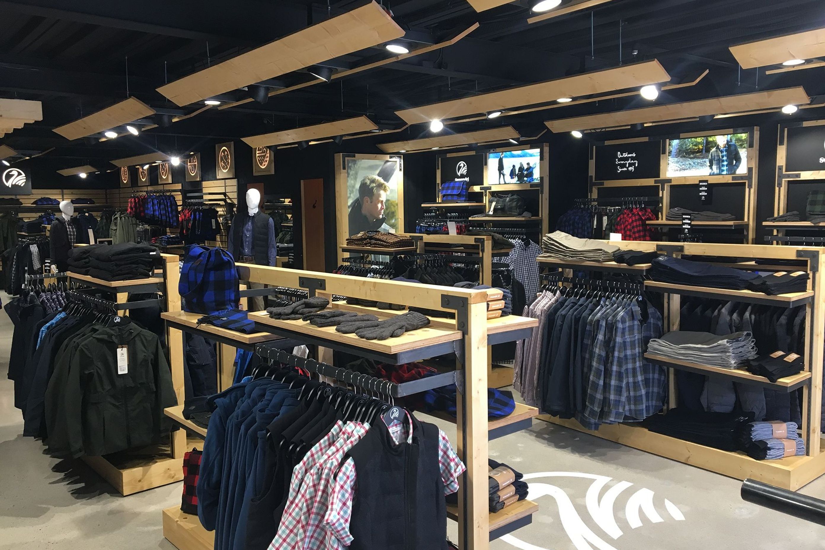 Swanndri shop fitout, Dunedin