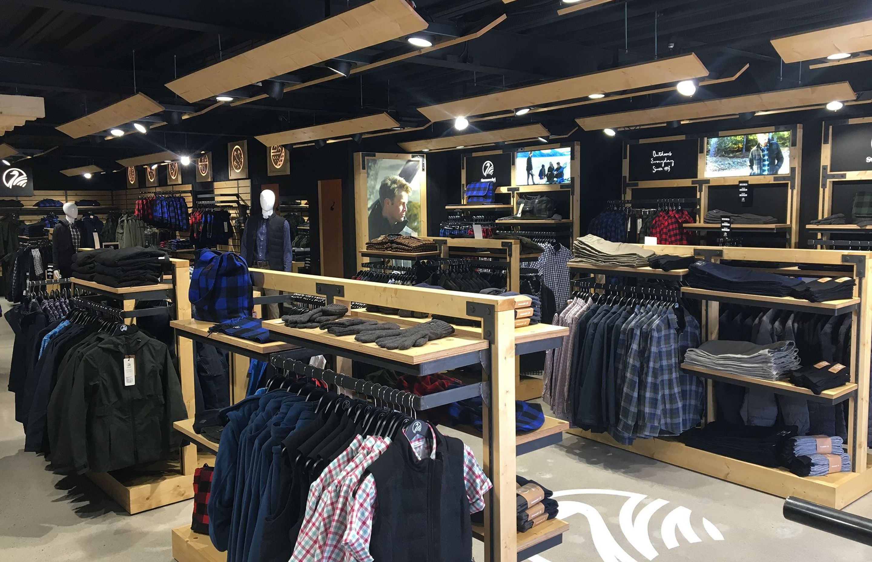 Swanndri shop fitout, Dunedin