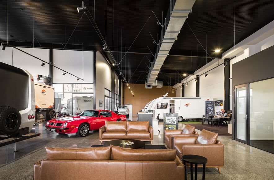 Motorhome and Caravan Showroom