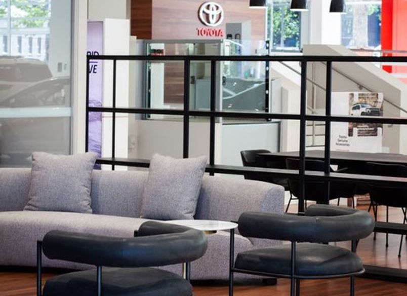 Melbourne City Toyota Furniture Fit Out