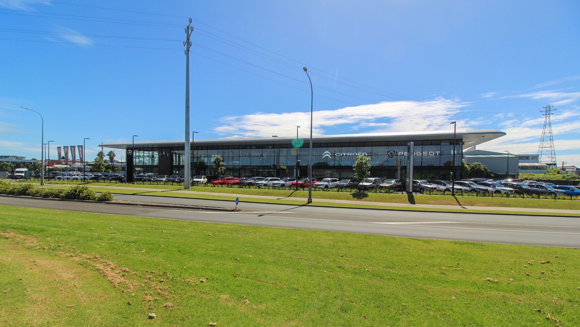 Mercedes Benz Takapuna, Auckland banner