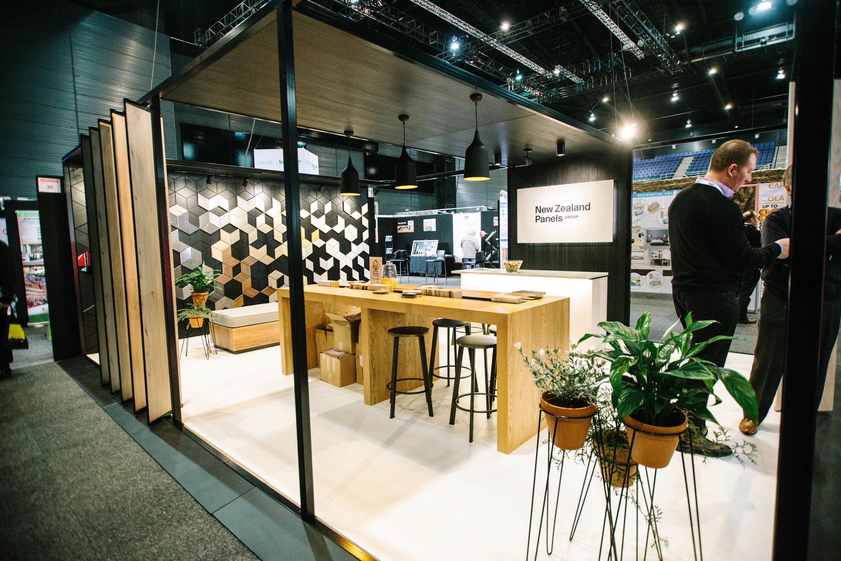 NZ Panels Group Trade Show Stand