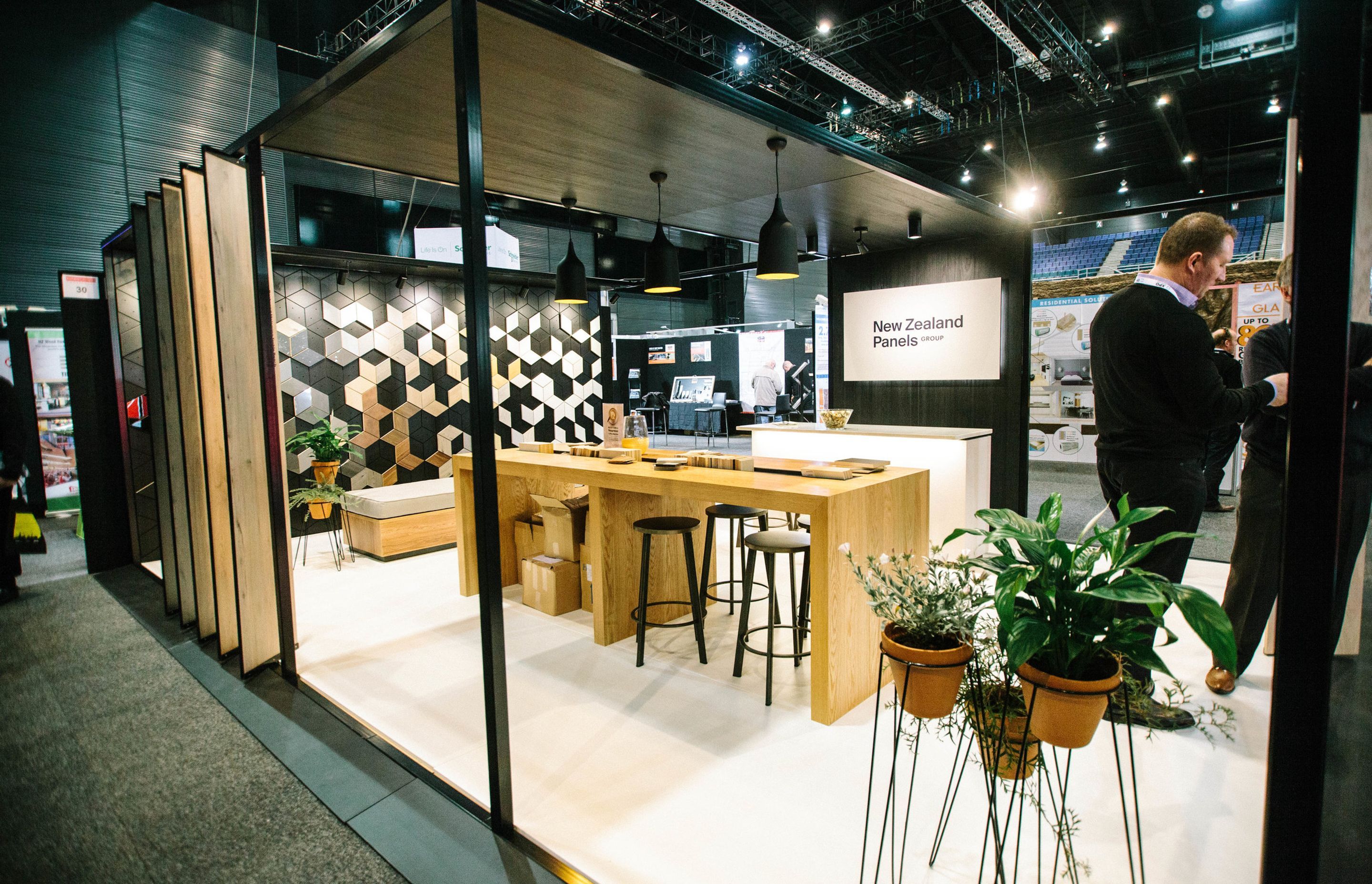 NZ Panels Group Trade Show Stand