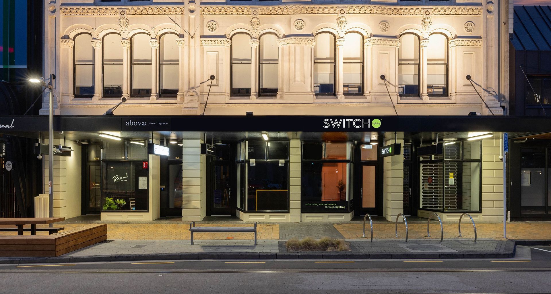 Switch Lighting Christchurch Showroom banner