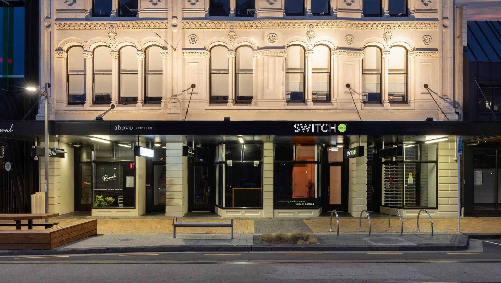 Switch Lighting Christchurch Showroom banner