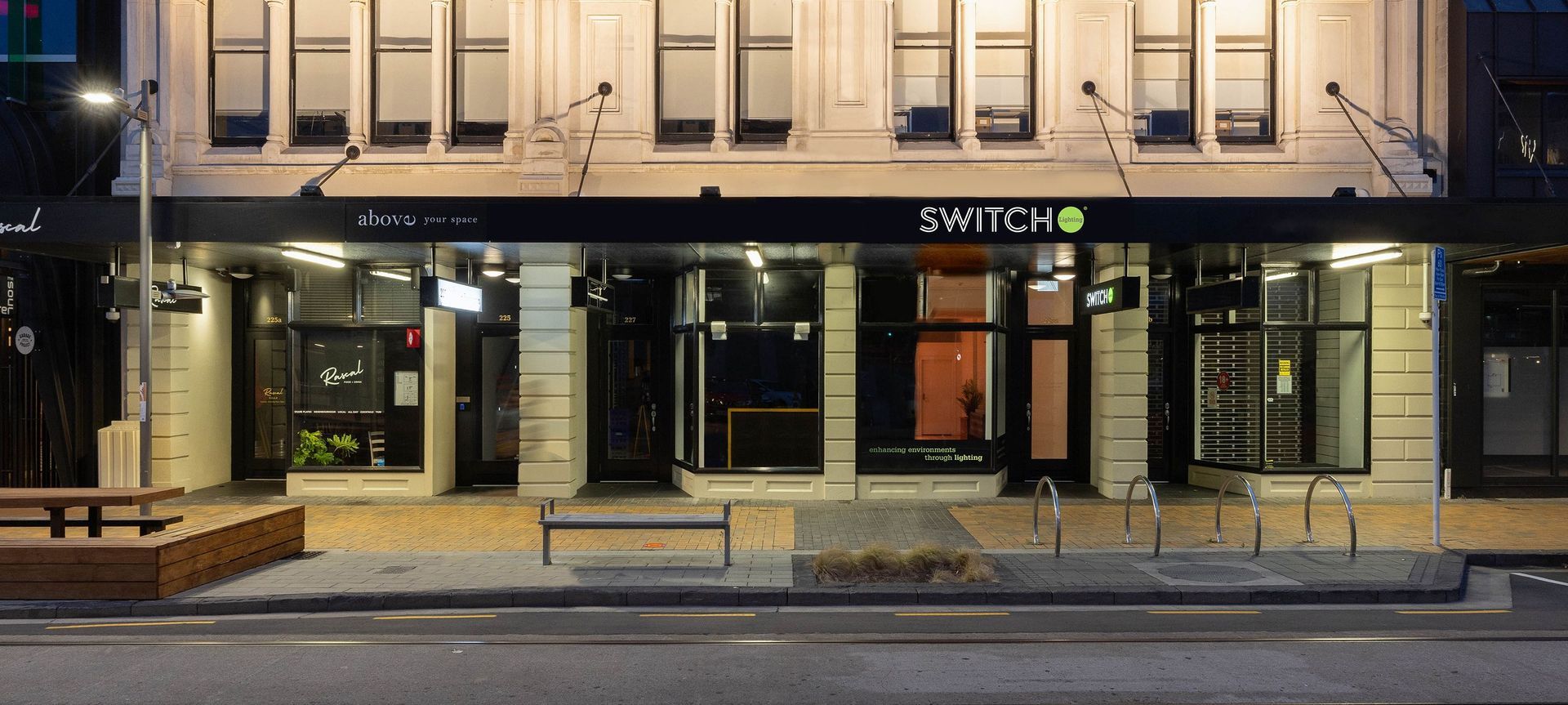 Switch Lighting Christchurch Showroom banner