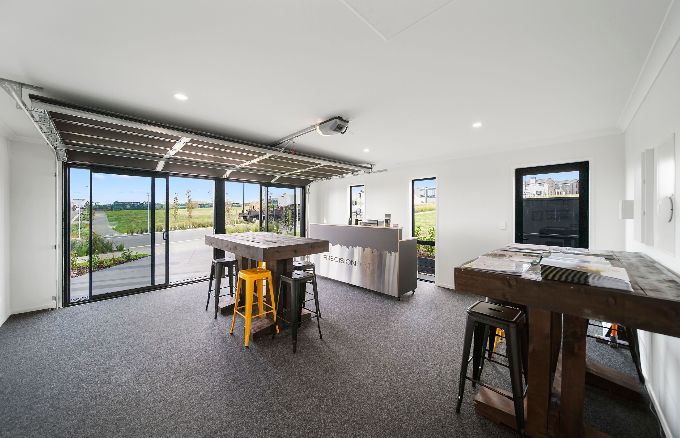 Show home entrance