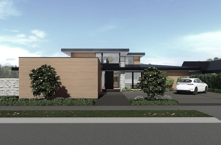 Flat Roof House