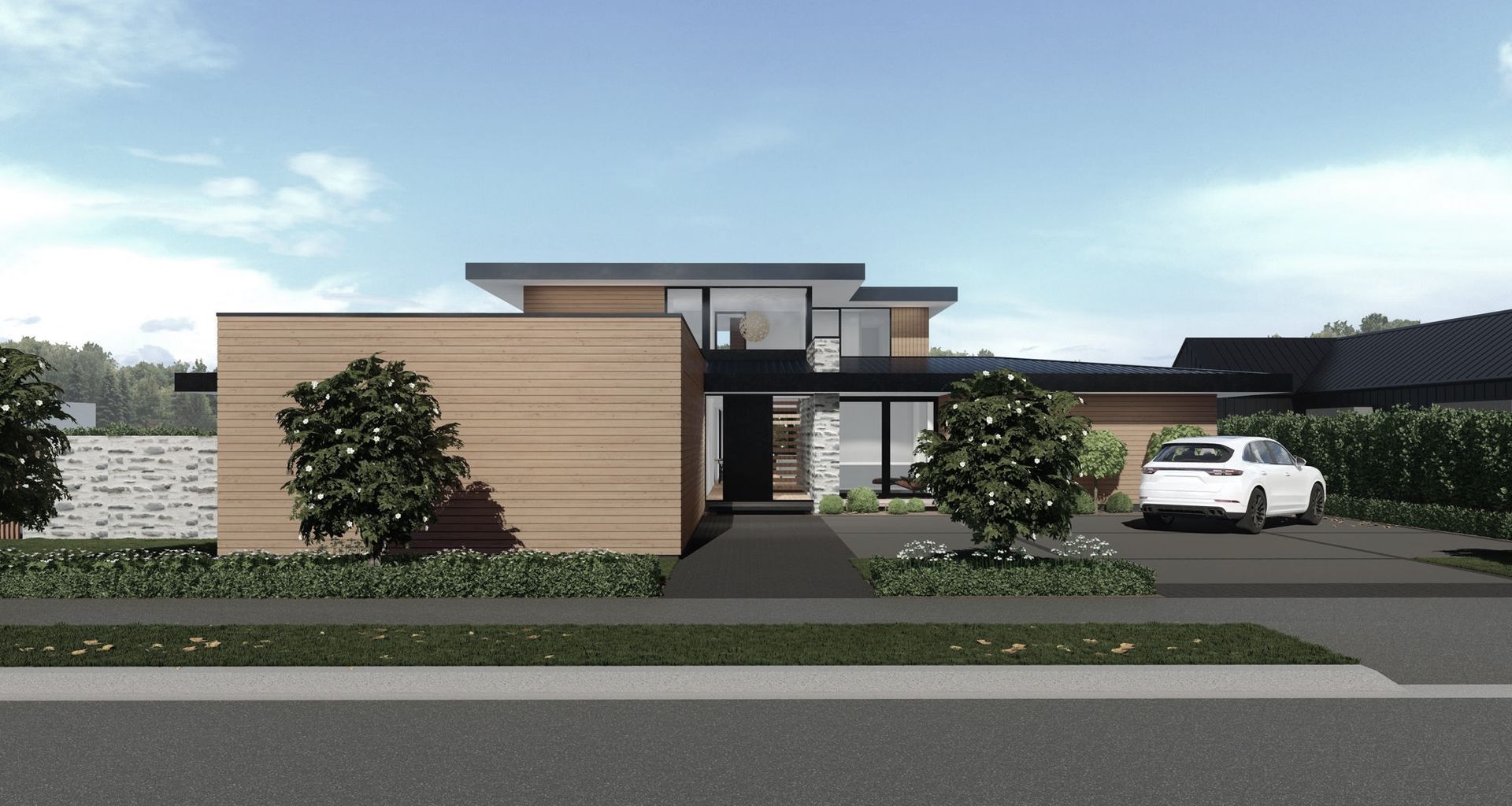 Flat Roof House banner