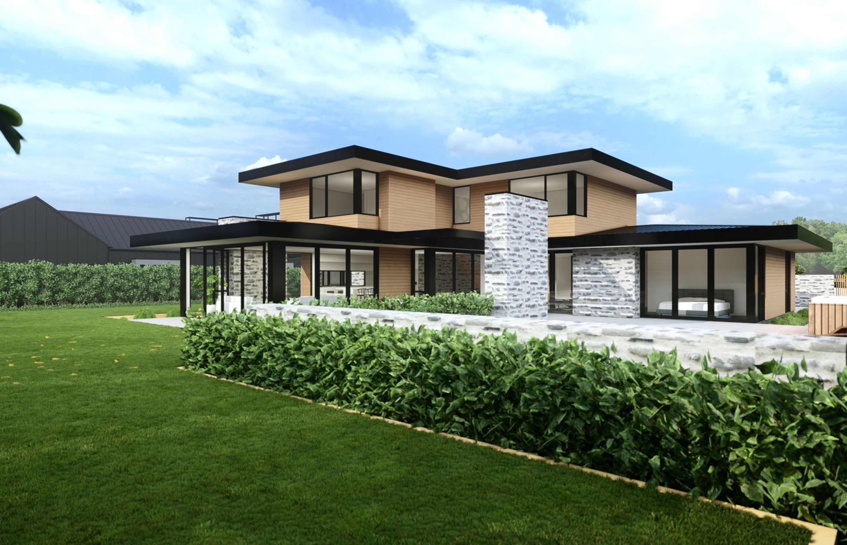 Flat Roof House