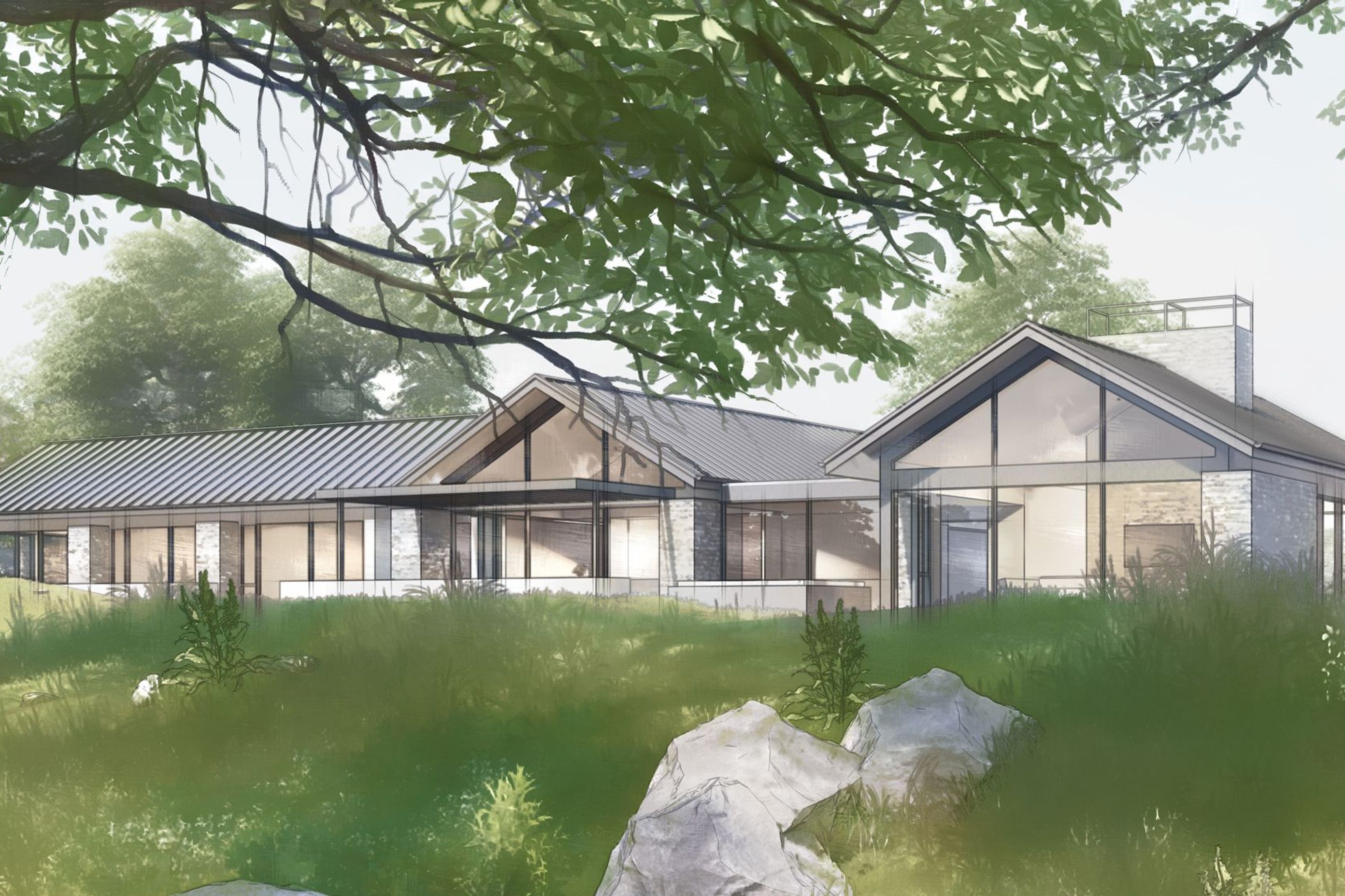 Triple Gable House