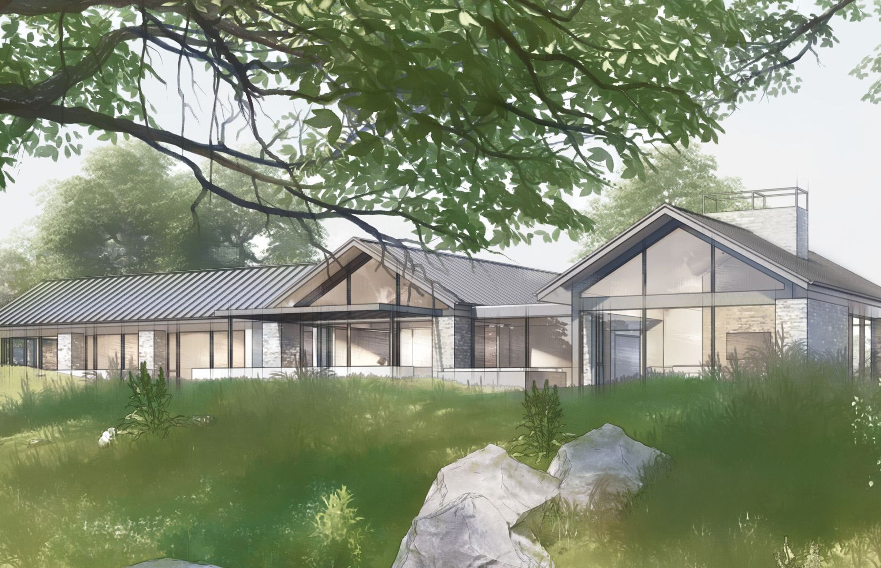 Triple Gable House