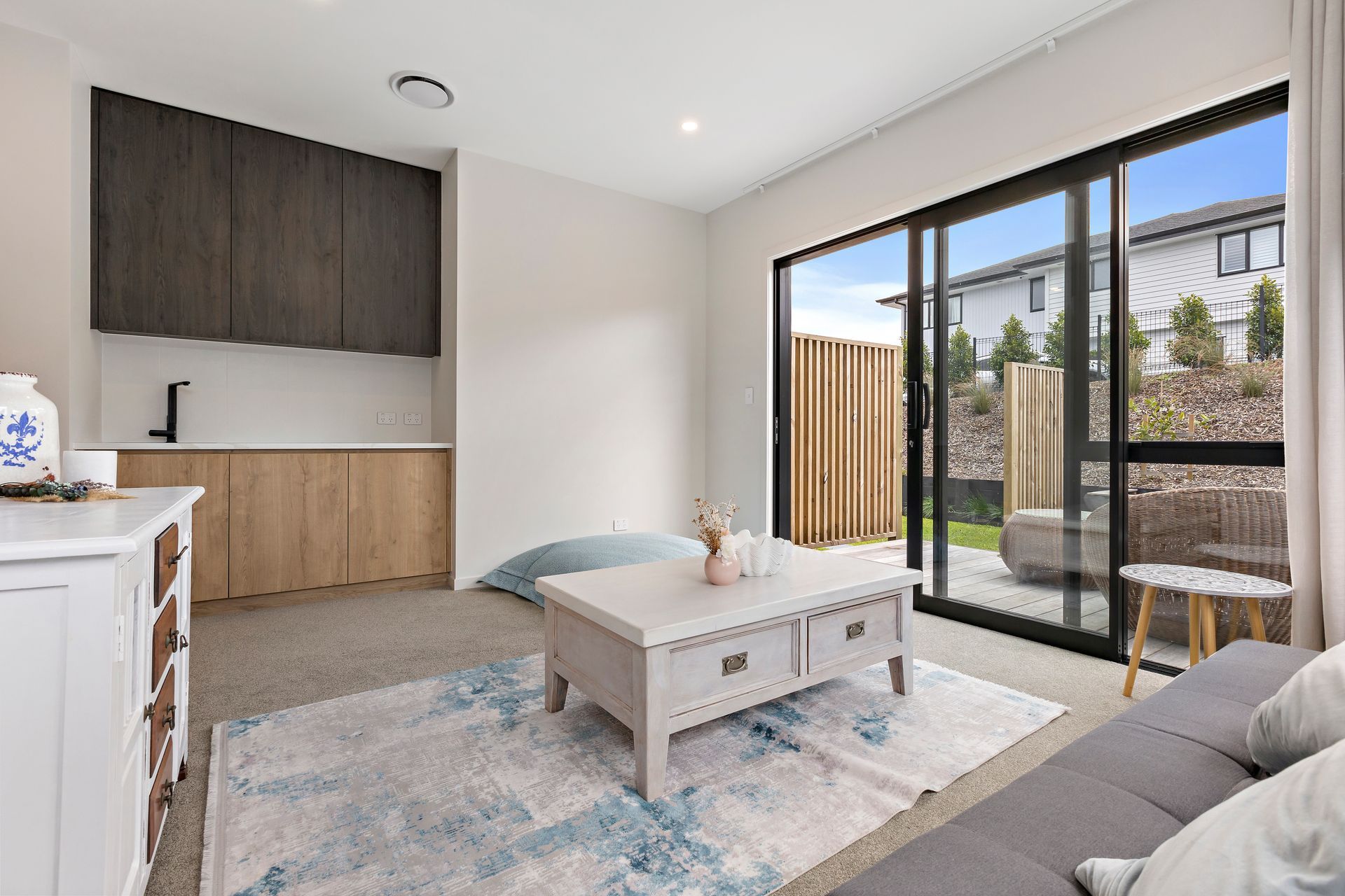 Matt Black, Oak and Smokey Mirror