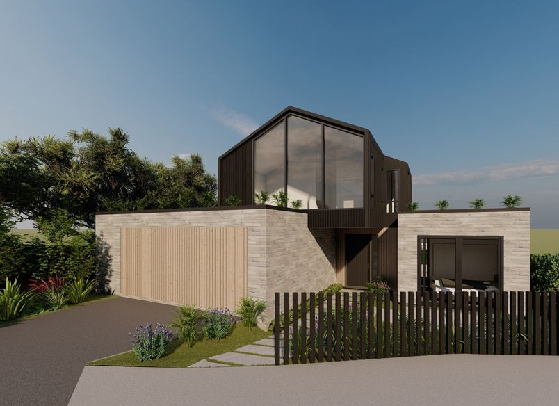 Milford Cantilever Home