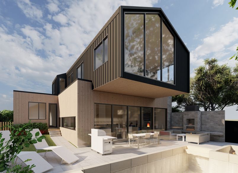 Milford Cantilever Home